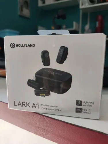 Microfone Sem Fio Hollyland Lark A1 combo- Novo!