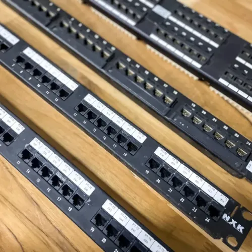 Patch Panel Vários Modelos Cat5 e Cat6
