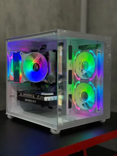 PC Gamer Branco I5-9400F - RTX 3050 - TUDO NOVO!!!! ?