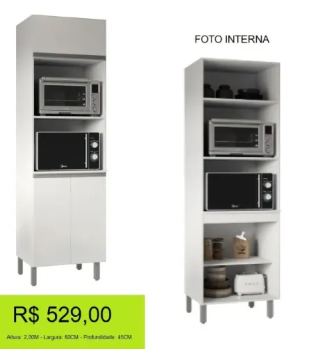 Paneleiro dois fornos - Parcelamos sem juros!! 