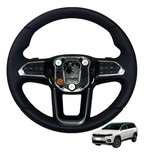 Volante Direcao Jeep Commander Overland 2022 2025 Original Preto