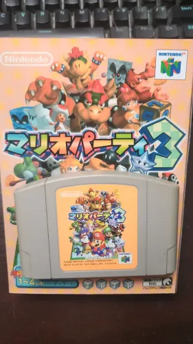 Mario Party 3 original Japonês (caixa repro) Nintendo 64