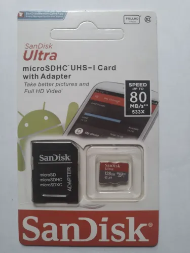 cartão de memória SanDisk