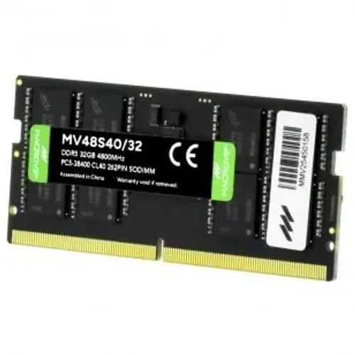 MEMORIA P/ NOTEBOOK SODIMM MACROVIP 16GB 5600MHZ DDR5 CL46 1.1V PC5-44800 262PIN MV56S46/1