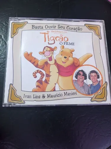 Cd single Trilha sonora Tigrão o Filme - Basta ouvir seu coraçao