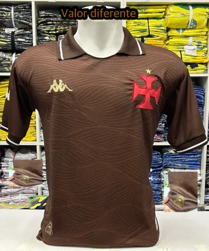 Camisa Vasco da Gama Marrom 