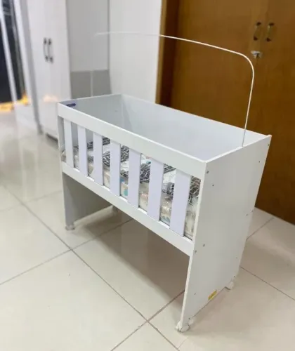 Miniberço Multifuncional Rubi Branco- Produto Novo 