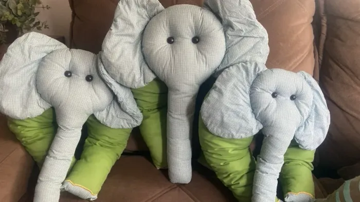 Decoração Quarto Jogo de efefantes 
