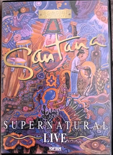 DVD - SANTANA SUPERNATURAL LIVE