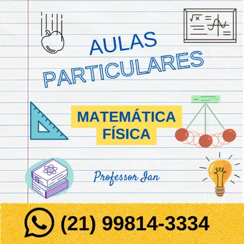 Aulas particulares de Matemática e Física