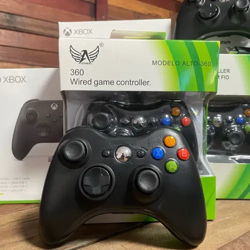 Controle Xbox 360 Wireless TV PC ENTREGAMOS COM GARANTIA - altomex 