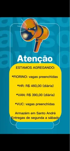 Agregamos veiculos para Santo André 