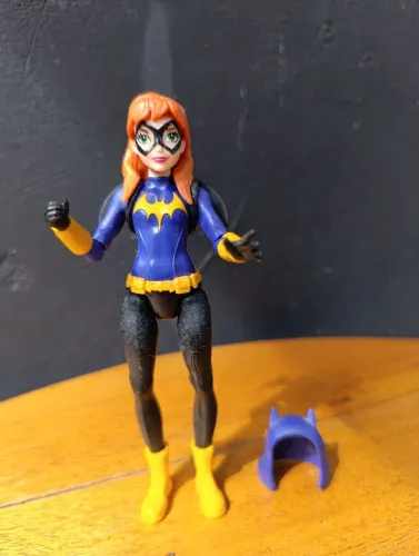ACTION FIGURE DC COMICS BATGIRL SUPER HEROES GIRLS 6"  MATTEL 2015