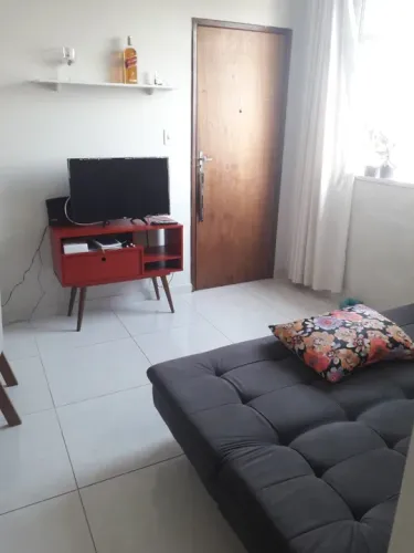 1 quarto e sala grande mobiliado 