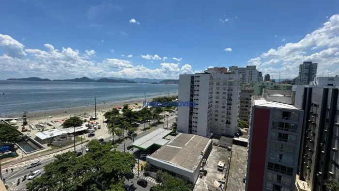 Apartamento à venda alto padrão vista mar L'Unique Aparecida Santos