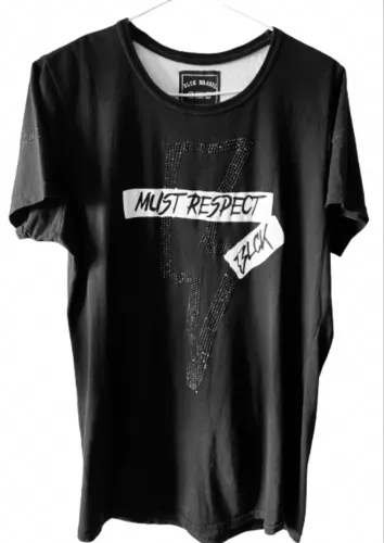 Camiseta masculina tam M Blck Brasil