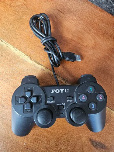 Controle USB para PC, notebook, PS3, Android, 