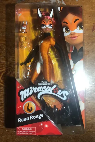 Miraculous Ladybug Rena Rouge Boneca
