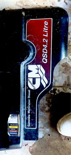 2  Motores Mercury Diesel QDS4 4.2 82h Branco Parella