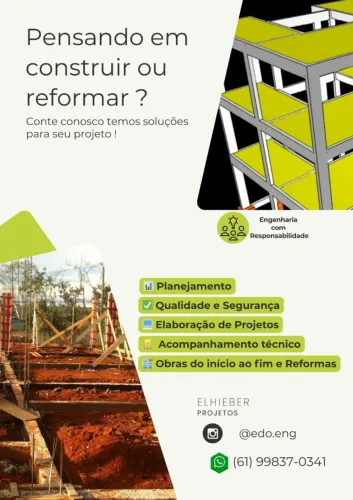 Construção Engenharia Projetos Reformas