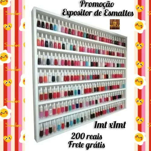 Expositor de esmaltes
