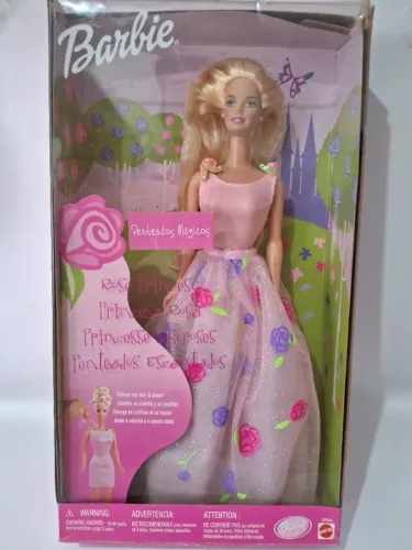Barbie princesa cabelos mágicos original na caixa - item de colecionador
