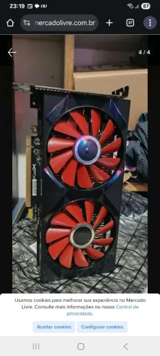 Placa de vídeo parq reparar ela funciona normalmente so nao suporta jogos muito pesados