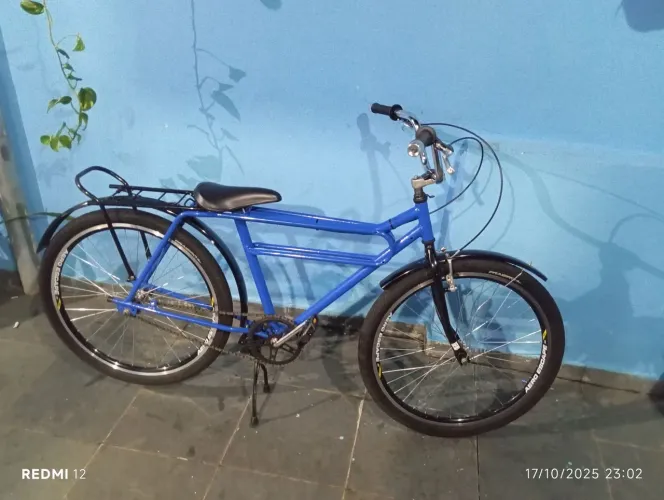 Bicicleta barra forte 