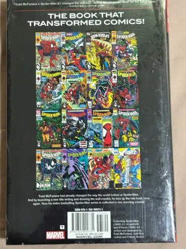 Spider-man omnibus by todd mcfarlane lacrado