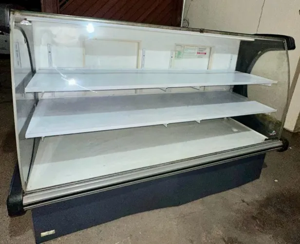 Balcão frio 2.2metros 2placas 110volts SemiNova 