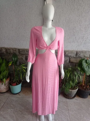 Vestido feminino/ Ótimo para ensaio de gestantes ou chá de bebe/ Veste P e M / 24,90