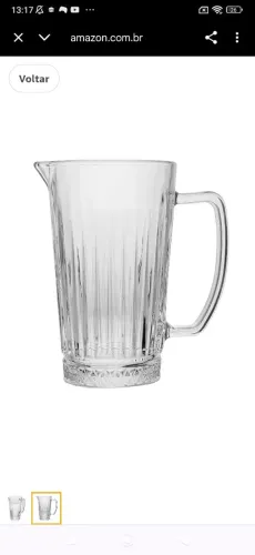 Promoção jarra deli Diamante 750ml de vidro 