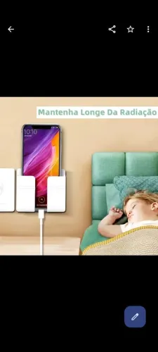 Suporte de Parede para Celular - Mantenha o Celular Longe da Cabeça!