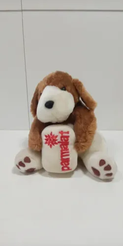 Cachorro de pelúcia da coleção Mamíferos da Parmalat