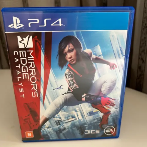 Jogo MIRRORS EDGE CATALYST para ps4 e pode ser usado no ps5