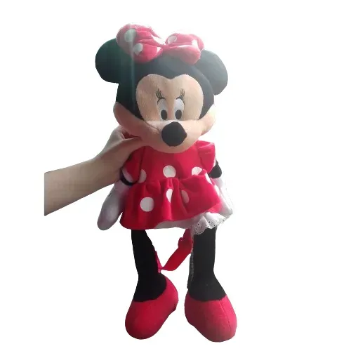 Mochila Pelucia Minnie Grande NOVA