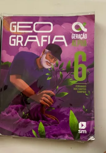 Livro Didático 6° Ano Geração Alpha Ed. Sm Geografia