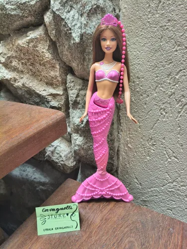 Boneca Barbie Filme Sereia das Pérolas Roxa