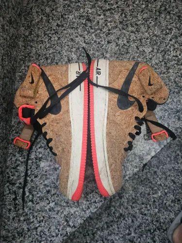 Nike Air Force 1 Mid "Cork Material de rolhas de vinho