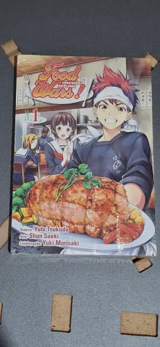 Mangá Food Wars Volume 01 Lacrado