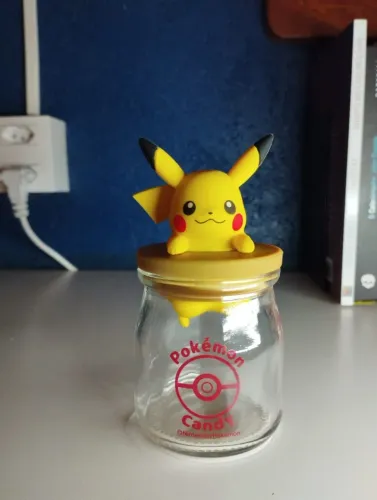 Pote de vidro Pokémon Pikachu - Pokémon Candy