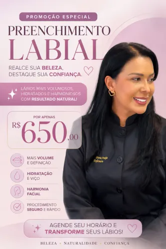 PROMOÇÃO PREENCHIMENTO LABIAL 