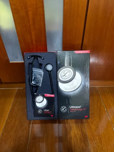 Estetoscópio Littmann Cardiology IV Black Edition 6163 - Novo na Caixa