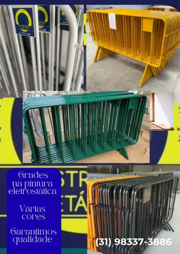 Grade de contenção e capa