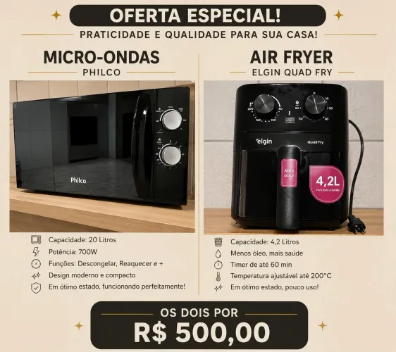 Mricoodas e air fryer 