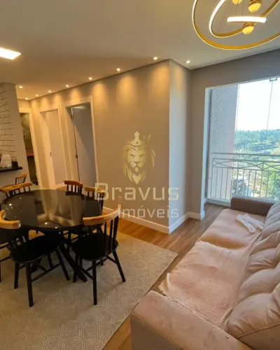 Imóvel mobiliado para aluguel com 54m² em Jardim de Lourdes - Embu das Artes - SP