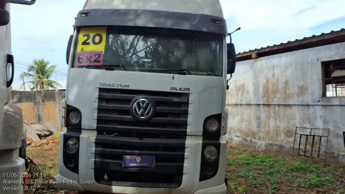 Volkswagen 25.420 Constellation 6x2 2p (Diesel)(E5) 2019/2020 Vamos Seminovos Goiania