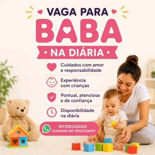 Vaga Babá Na Diaria