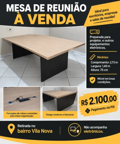 Mesa Sala de Reunião