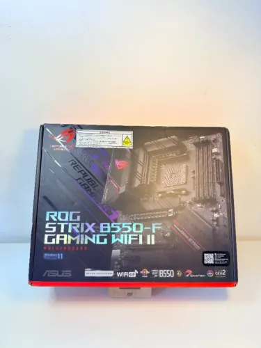 Placa Mãe ASUS ROG Strix B550-F Gaming II, AMD AM4, ATX, DDR4, Wi-Fi, UR0411 - Lacrada